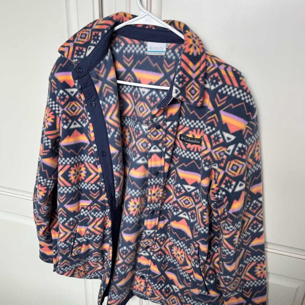 Columbia Multicolor Fleece Jacket